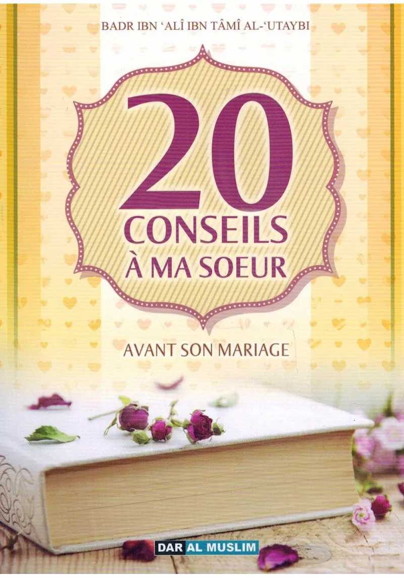 20 conseils à ma sœur avant son mariage